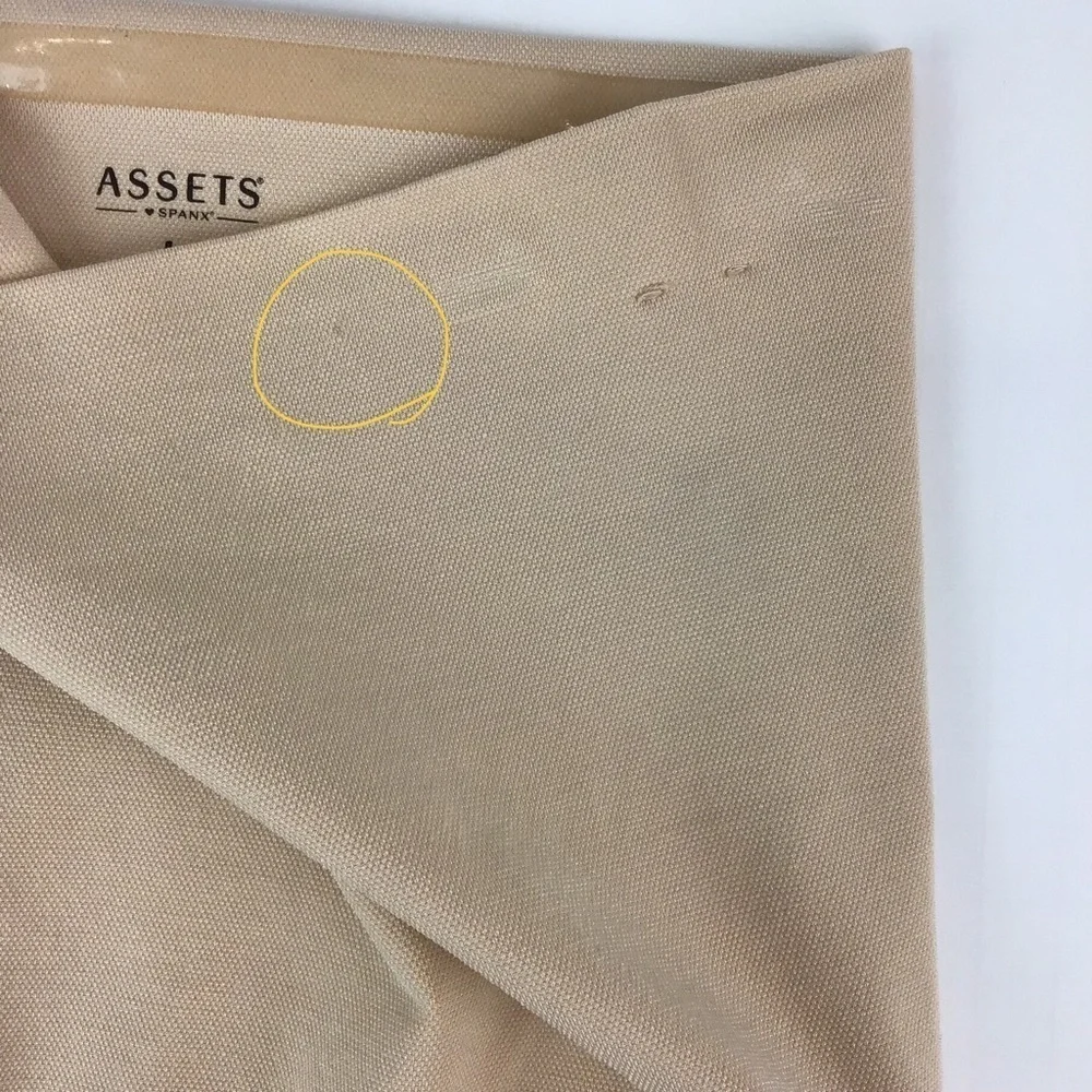 Spanx Assets Nude High Waist Shorts | Large
